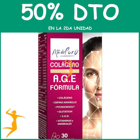 COLÁGENO AGE FORMULA 30 CÁPSULAS ESTADO PURO - TONGIL OFERTA 2 UD