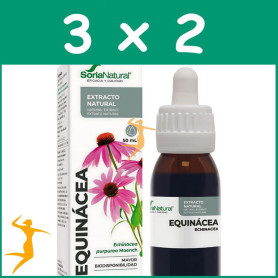 Pack 3x2 EXTRACTO DE EQUINÁCEA FÓRMULA XXI 50Ml. SORIA NATURAL