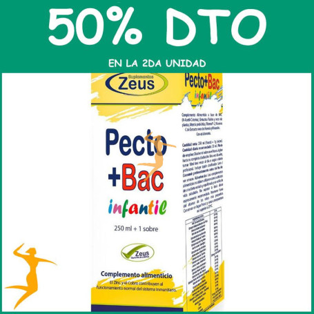 PECTO+BAC INFANTIL 250ML ZEUS OFERTA 2 UD