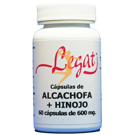 ALCACHOFA + HINOJO 60 CAPSULAS 600Mg. LEGAT