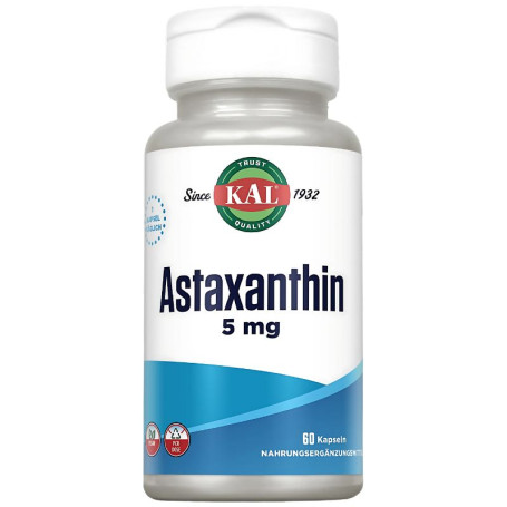 ASTAXANTHIN 5Mg 60 CAPSULAS KAL