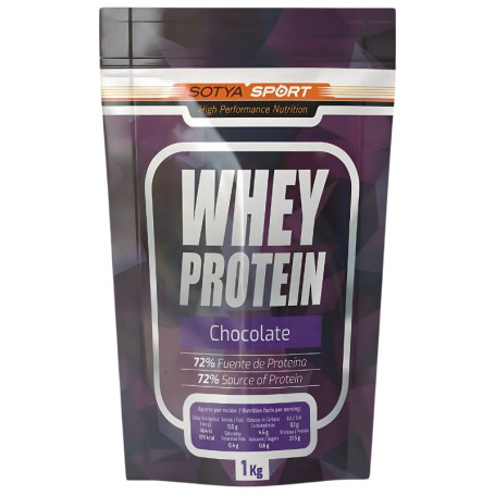 WHEY PROTEIN CHOCOLATE 1KG SOTYA