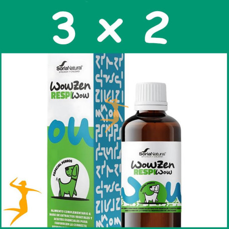 Pack 3x2 RESPIWOW PERROS 30ML SORIA NATURAL