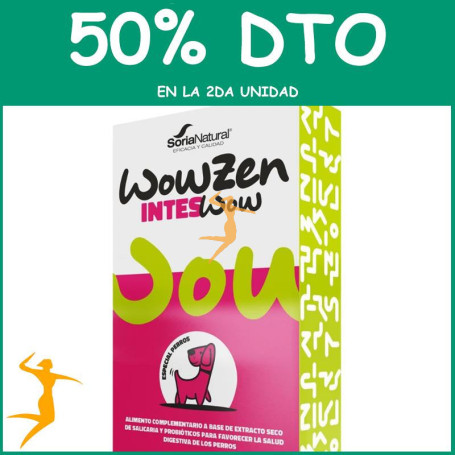 INTESWOW PERROS 12 COMPRIMIDOS SORIA NATURAL OFERTA 2 UD