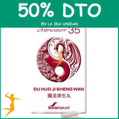 CHINASOR 35 DU HUO JI SENG WAN 30 COMPRIMIDOS SORIA NATURAL OFERTA 2 UD