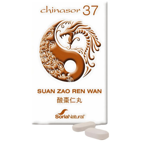 CHINASOR 37 SUAN ZAO REN WAN 30 COMPRIMIDOS SORIA NATURAL