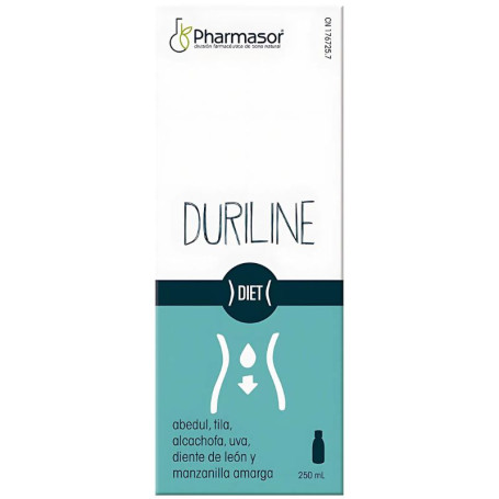 DURILINE JARABE DRENANTE 250ML SORIA NATURAL