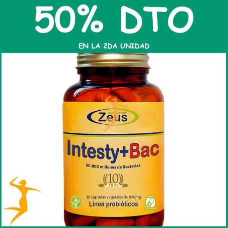 INTESTY+BAC 30 CAPSULAS ZEUS OFERTA 2 UD