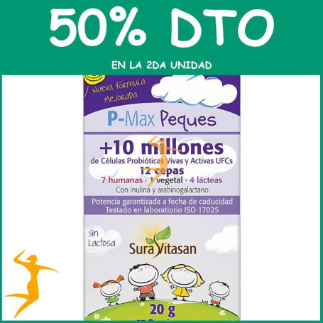 P-MAX PEQUES 20GR SURA VITASAN OFERTA 2 UD