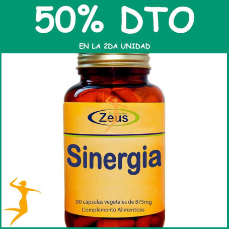 SINERGIA 90 CAPSULAS ZEUS OFERTA 2 UD