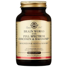 BRAIN WORKS 60 CÁPSULAS VEGETALES SOLGAR