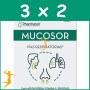 Pack 3x2 MUCOSOR 16 STICKS SORIA NATURAL