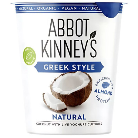 YOGUR DE COCO ESTILO GRIEGO BIO 350G ABBOT KINNEYS