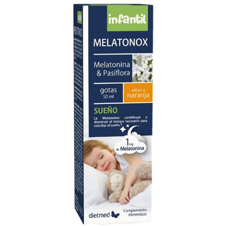 MELATONOX INFANTIL SOLUCIÓN ORAL 50ML DIETMED