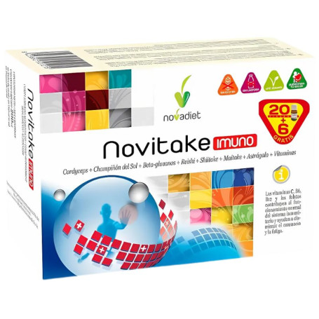 NOVITAKE IMUNO PROMOCION 20+6 VIALES NOVA DIET