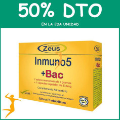 INMUNO 5 + BAC SOBRES Y CAPSULAS ZEUS OFERTA 2 UD