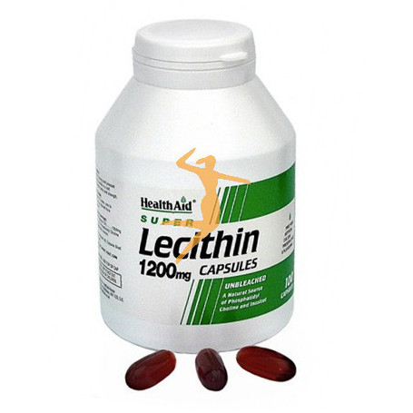 LECITINA DE SOJA 1.200Mg. SIN BLANQUEAR HEALTH AID