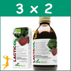 PACK 3x2 LACTICOL 200Ml. SORIA NATURAL