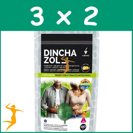 PACK 3x2 DINCHAZOL 150G NOVA DIET