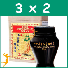 Pack 3x2 EXTRACTO DE GINSENG 30Gr. IL HWA