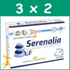 Pack 3x2 SERENALIA 60 CAPSULAS PINISAN