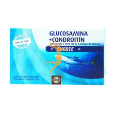 GLUCOSAMINA + CONDROITINA FORTE 20 AMPOLLAS 15Ml. NATURMIL
