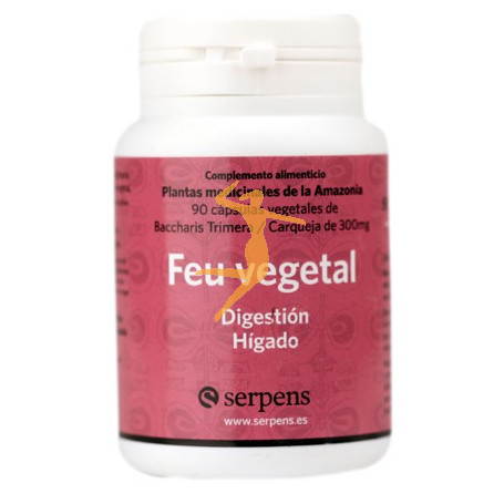 FEU VEGETAL (LA CARQUEJA) 90 CÁPSULAS 300MG SERPENS