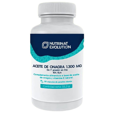 ACEITE DE ONAGRA 1300MG 30 CÁPSULAS NUTRINAT EVOLUTION