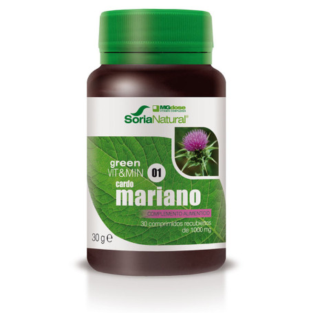 CARDO MARIANO 30 COMPRIMIDOS SORIA NATURAL
