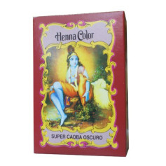 HENNA SUPER CAOBA OSCURO POLVO RADHE SHYAM