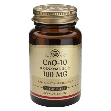 COENZIMA CoQ-10 100 MG 30 CAPSULAS SOLGAR