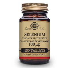 SELENIO 100Mcg. 100 COMPRIMIDOS SOLGAR