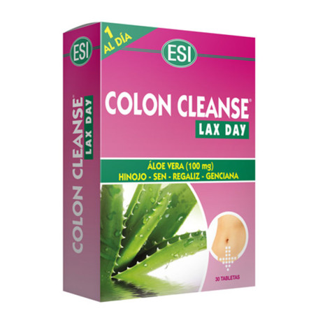 COLON CLEANSE LAX DAY 30 TABLETAS ESI