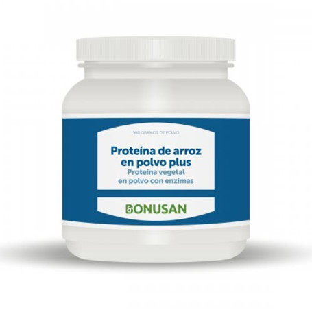 PROTEINA DE ARROZ EN POLVO PLUS 500Gr. BONUSAN