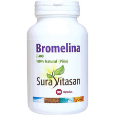 BROMELINA 2.400 500Mg. 90 CÁPSULAS SURA VITASAN
