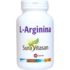 L-ARGININA 500Mg. 50 CÁPSULAS SURA VITASAN