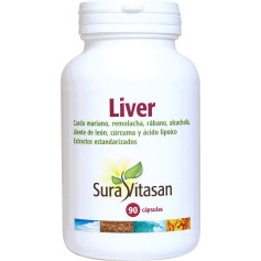LIVER 650Mg. 90 CÁPSULAS SURA VITASAN