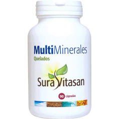 MULTI MINERALES QUELADOS 90 CÁPSULAS SURA VITASAN