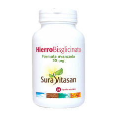 HIERRO BISGLICINATO 30 CÁPSULAS SURA VITASAN