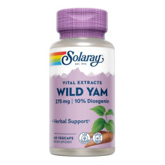 WILD YAM 275Mg. 60 CÁPSULAS SOLARAY