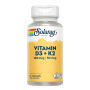 D3 & K2 60 CÁPSULAS VEGETALES SOLARAY