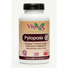PYLOPASS 500Mg. 100 CÁPSULAS VBYOTICS