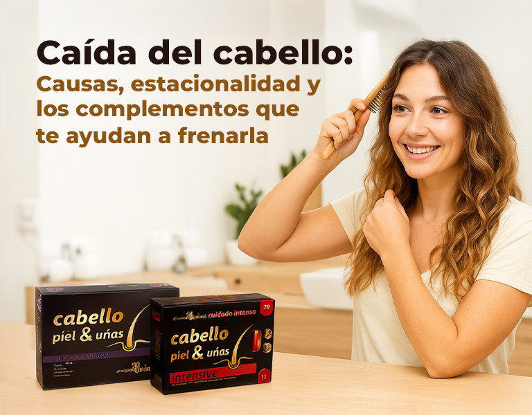 Ca&iacute;da del cabello: causas, estacionalidad y los complementos que te ayudan a frenarla