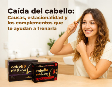 Ca&iacute;da del cabello: causas, estacionalidad y los complementos que te ayudan a frenarla